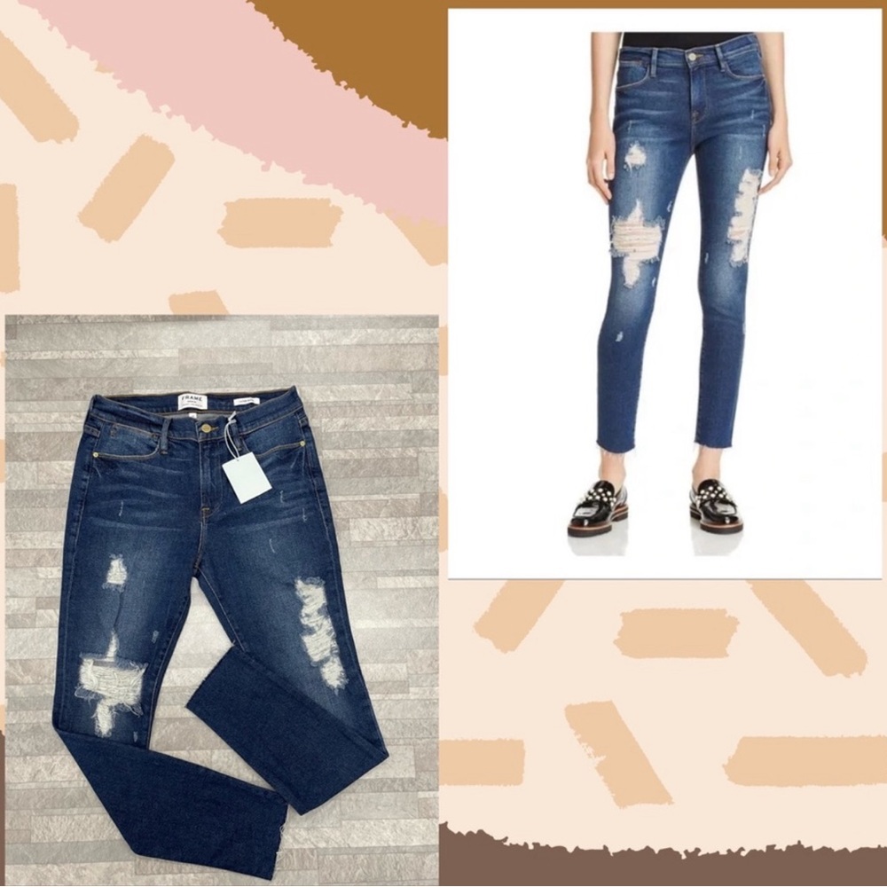 🔥 $65 - (AR-103) Frame Denim Le High
Skinny In Enford